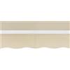 - Tenda da sole a caduta con braccetti 250x250 cm beige