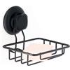 Bestlock cestello Portasapone bagno in metallo cromato nero