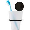 Portaspazzolini Bestlock in plastica nero