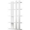 Libreria Tiny in legno bianco