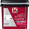 V33 Smalto multimateriale cucina Rinnovarefection Grigio Chiaro Satinato 0,75 lt