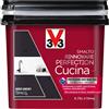 V33 Smalto multimateriale per cucina Rinnovare Perfection Nero Smoky Opaco 0,75 lt