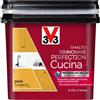 V33 Smalto multimateriale per cucina Rinnovare Perfection Senape Satinato 0,75 lt