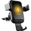 Lampa Porta cellulare auto Graviton Wireless con ricarica wireless nero