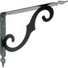 Reggimensola in acciaio stile rustico 110 x 90 x 20 mm