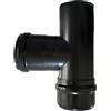 Raccordo tubo stufa a pellet T 90° MFM Ø 80 mm SP 1,2 mm con guarnizione