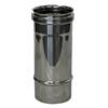 - Tubo rigido per camino lineare inox AISI 316 Ø 100 mm x H 500 mm