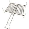 Graticola doppia cromata SANDRIGARDEN con piedi 27x37 cm