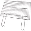- Graticola acciaio SANDRIGARDEN manici richiudibili 57x40x0,5 cm
