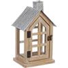 Lanterna da esterno in legno Bruges 20x15x29 cm