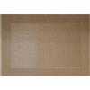 Tovaglietta americana in Textilen con cornice sabbia 45x30 cm