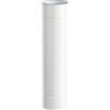 - Tubo smaltato lineare porcellanato bianco L 50 cm Ø 10 cm