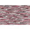 Tappeto cucina Dream Stripes rosso 50 x 70 cm