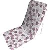 Cuscino per sdraio Foglia rosa 48x112x4 cm