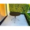 Tavolo da giardino in ferro nero Ø 90 cm