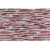 Tappeto cucina "Dream Stripes" rosso 50 x 120 cm