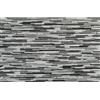 Tappeto cucina "Dream Stripes" grigio 50 x 120 cm