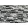 Tappeto cucina "Dream Stripes" grigio 50 x 180 cm