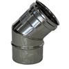- Curva a 45° in acciaio inox AISI 316 Ø 100 mm