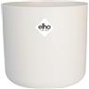 Vaso B.For Soft rotondo in plastica bianco Ø 22 cm