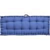 Cuscino da pavimento Futon colore blu navy 40x120 cm