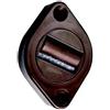 Guida cinghia tapparella girevole in nylon marrone