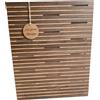 Pedana doccia noce canaletto 54x68 cm