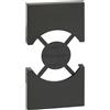 Bticino Cover da applicare su prese standard Ita/Ger Bticino KG03 Living Now antracite
