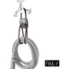 FITT Gancio a parete per Tubo irrigazione flessibile FITT per UP IKON
