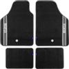 Tappeto per auto in moquette nera 0,45 kg