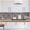 Bordo paraschizzi adesivo cucina stile Azulejos 60x240 cm