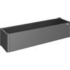 Biohort Fioriera esterno Biohort Belvedere Mini grigio scuro metallizzato 45x201x53 cm