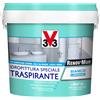 V33 Idropittura traspirante V33 Renov'Mur bianco 4 l