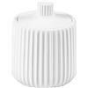 - Contenitore bagno Plissè in resina bianco