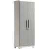 Armadio da esterno alto Linear Wood in plastica 3 ripiani P 15 kg 173x68x39 cm