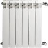 Radiatore alluminio Fly bianco 4 elementi 80 cm di interasse