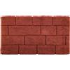 Tappeto in cotone 55x100 cm terracotta