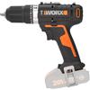 Worx Trapano avvitatore a batteria Worx WX370.9 20V - Solo corpo macchina