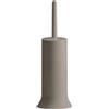 Portascopino bagno Peter H 41 cm tortora
