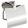 Porta rotolo in acciaio Wenko Orea Shine 12,5x14 cm