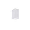 Applique LED da parete AXO quadrata bidirezionale bianca GU10 68x92 mm