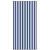 Tenda da sole a caduta verticale con anelli 145x300 cm blu rigato