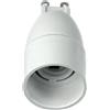 INTEC Adattatore per portalampada da G9 a E14 bianco