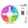 Briloner Striscia a led RGB 90 led 12 watt bianco music
