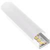 Profilo alluminio LED cover opale bianco H11 mm x L2 m