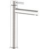 Rubinetto per lavabo alto Antea acciaio spazzolato
