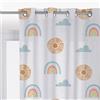 Tenda arredo Arcobaleno L 140 x H 290 cm multicolore