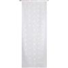 Tenda a vetro Florine L 90 x H 240 cm bianco