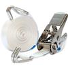 Cinghia a cricchetto gancio uncino 5 m x 25 mm P 800 kg