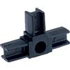 Arcansas Connessione a T per tubo 20x20 mm in pvc nero